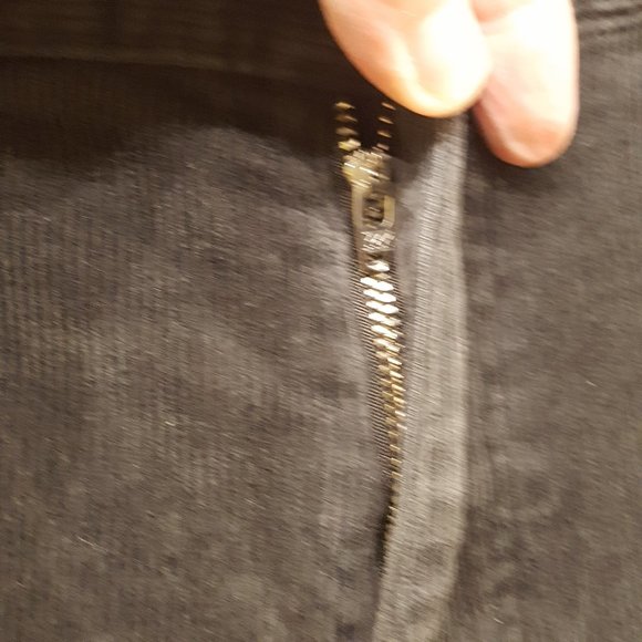 Chaps Corduroy Pants Black Size 12P - Picture 6 of 11